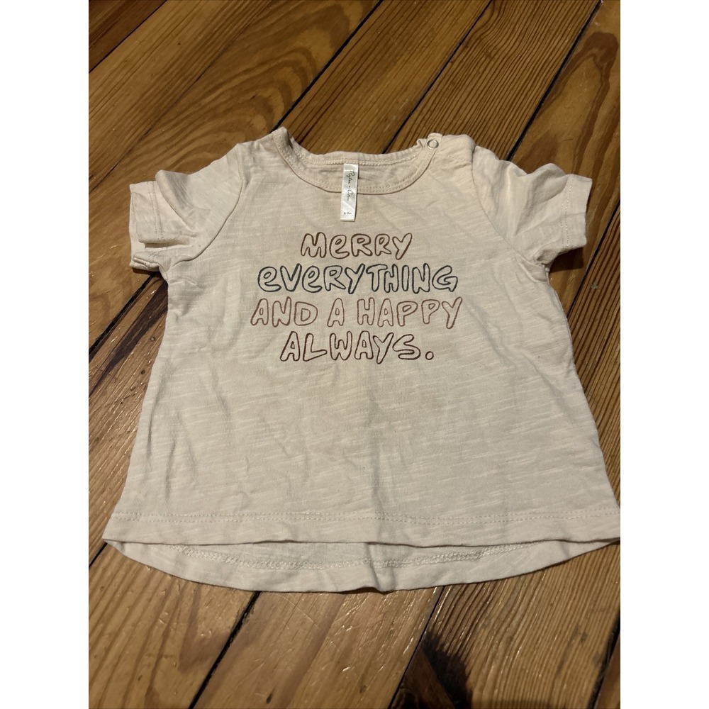 Rylee And Cru Christmas Shirt 0-3 Months Boy Girl Unisex